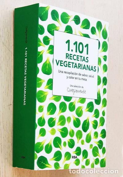 Livros em segunda m&atilde;o: 1.101 recetas vegetarianas- 9788415541820