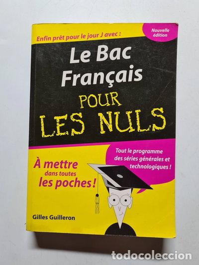 books: Le Bac Fran&ccedil;ais pour les Nuls- 9782754007351