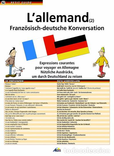 Libros: L'allemand: Tome 2, Franz&ouml;sisch-deutsche Konversation- 9782842591250