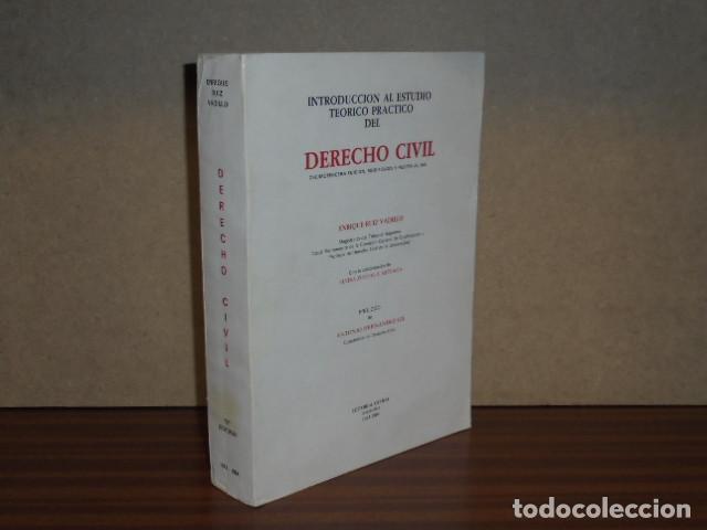 Libri di seconda mano: INTRODUCCI&Oacute;N AL ESTUDIO TE&Oacute;RICO PR&Aacute;CTICO DEL DERECHO CIVIL - Ruiz Vadillo, Enrique