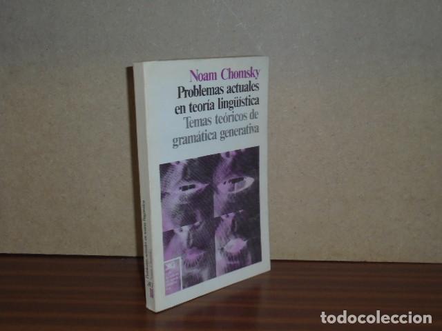 Livros em segunda m&atilde;o: PROBLEMAS ACTUALES EN TEOR&Iacute;A LING&Uuml;&Iacute;STICA - Temas te&oacute;ricos de gram&aacute;tica generativa - Chomsky, Noam
