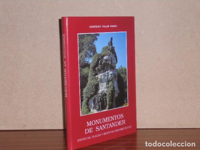Libri di seconda mano: MONUMENTOS DE SANTANDER - Estatuas, placas y motivos ornamentales - Villar Pardo, Leopoldo