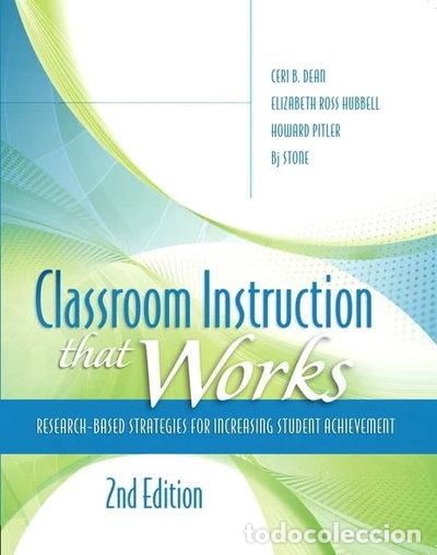 B&uuml;cher: Classroom Instruction that Works- 9780133366723