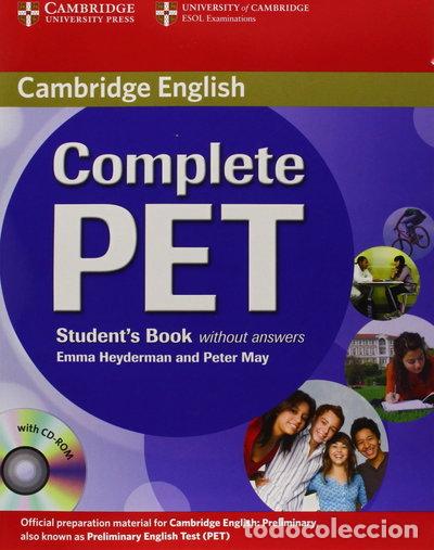 Libros: Complete PET Student's Book- 9780521746489