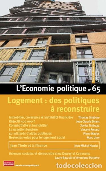 Libros: L'Economie politique - num&eacute;ro 65- 9782352401230