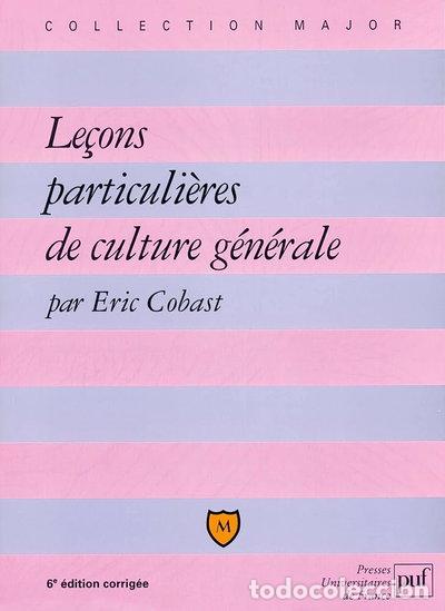 Libros: Le&ccedil;ons particuli&egrave;res de culture g&eacute;n&eacute;rale- 9782130524540