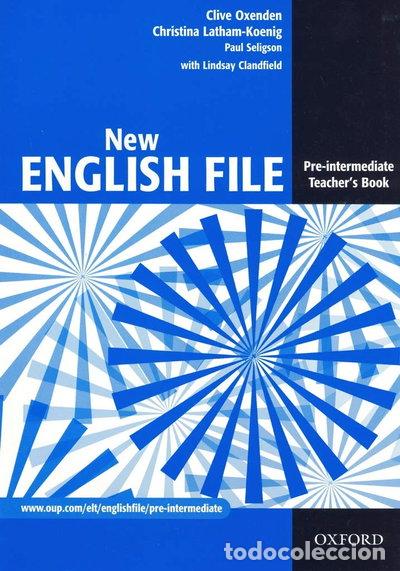 Libros: New English File Pre-Intermediate Teacher's Book- 9780194384346