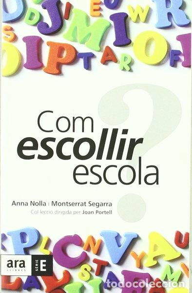 Libros: Com escollir escola?- 9788492552894