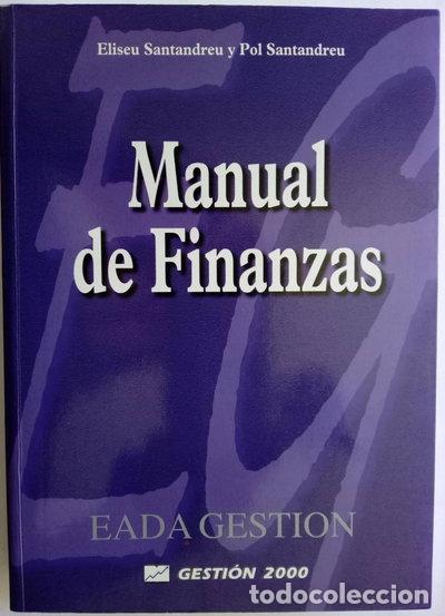 Libros: Manual de finanzas- 9788480884006