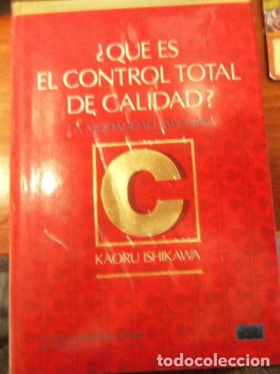 books: &iquest;Qu&eacute; es el control total de calidad?- 9789580401995