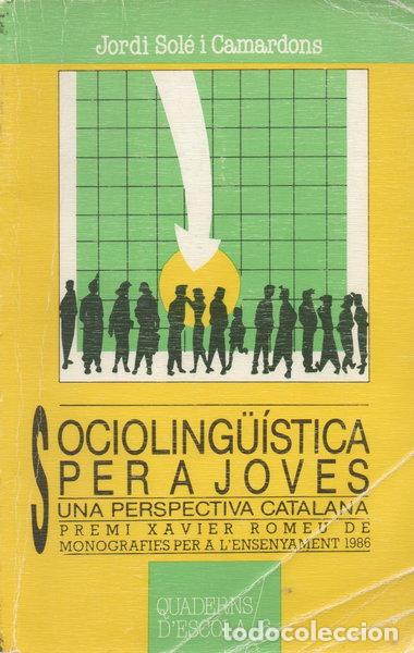 Livros em segunda m&atilde;o: Socioling&uuml;&iacute;stica per a joves- 9788472793873