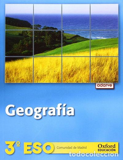 Libros: Geograf&iacute;a 3.&ordm; ESO. Adarve (Comunidad de Madrid)- 9788467359411