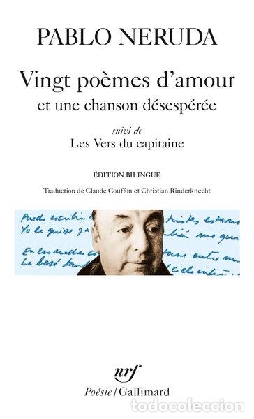 Libros: Vingt po&egrave;mes d'amour et une chanson d&eacute;sesp&eacute;r&eacute;e- 9782070404216