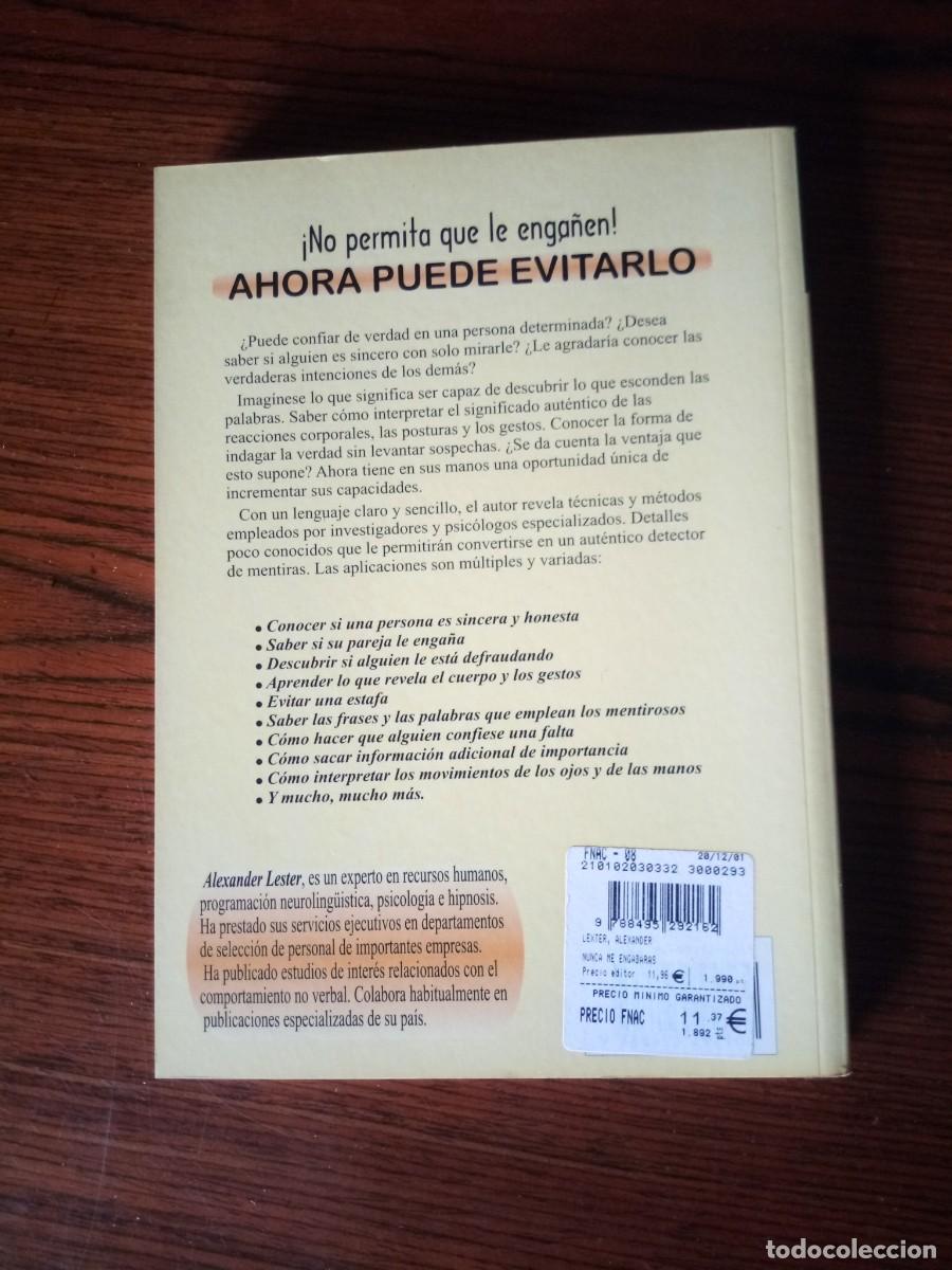 Libros: &rdquo;Nunca me enga&ntilde;ar&aacute;s&rdquo;, Alexander Lester - Foto 2