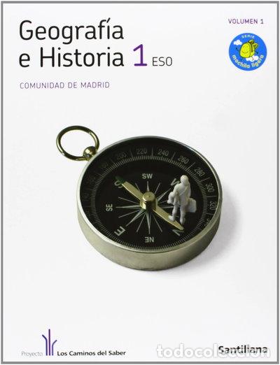 Livres: Geograf&iacute;a e Historia Madrid 1 ESO- 9788429469912