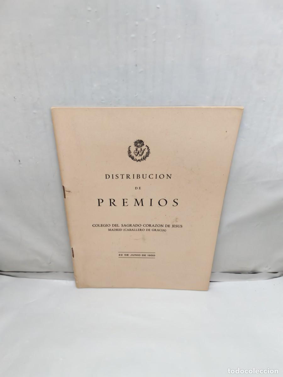 B&uuml;cher: Distribuci&oacute;n de Premios, Colegio del Sagrado Coraz&oacute;n de Madrid (Caballero de Gracia, Junio 1950)