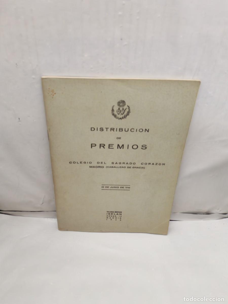 B&uuml;cher: Distribuci&oacute;n de Premios, Colegio del Sagrado Coraz&oacute;n de Madrid (Caballero de Gracia), Junio de 1946)