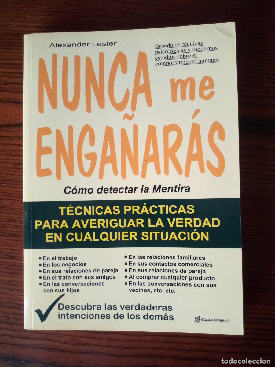 Libros: &rdquo;Nunca me enga&ntilde;ar&aacute;s&rdquo;, Alexander Lester
