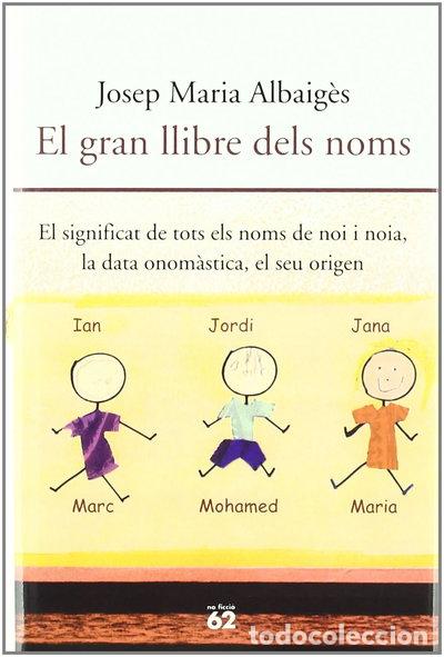books: El gran llibre dels noms- 9788429755176