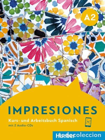books: Impresiones A2. Kursbuch + Arbeitsbuch + 2 Audio-CDs- 9783190345458