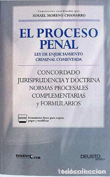 Libros: El Proceso penal- 9788423435135