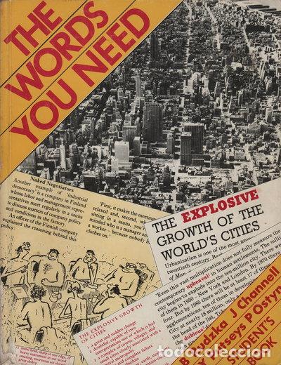 Libros: The Words You Need: Student's Book- 9780333278291