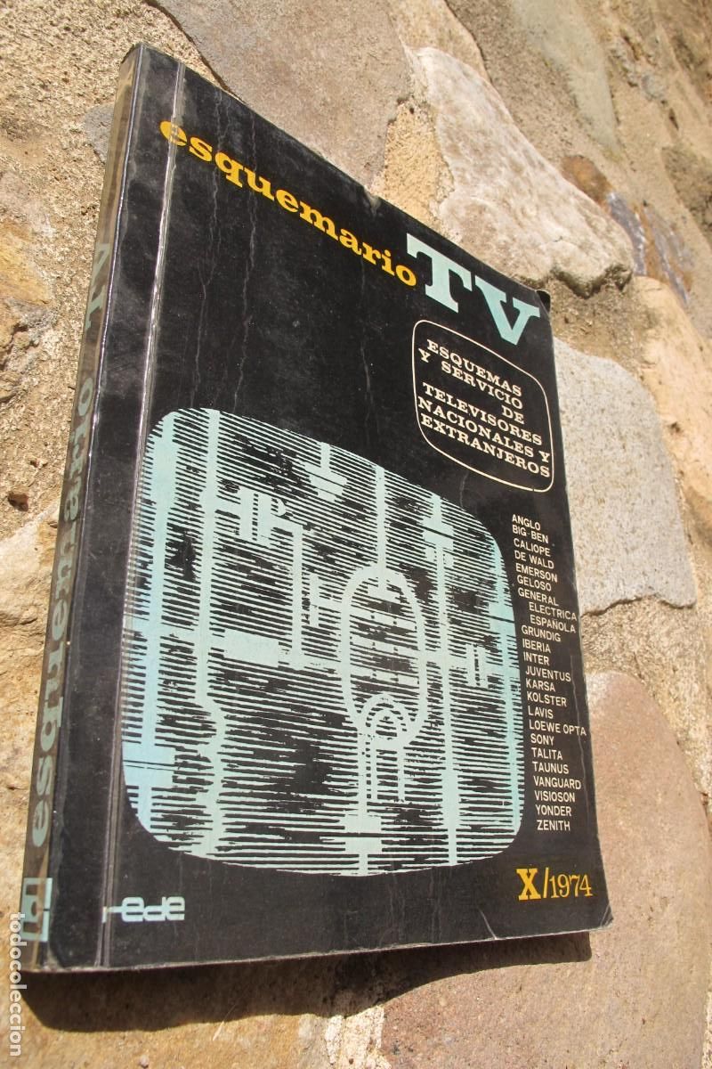 Libri di seconda mano: ESQUEMARIO TV X / 1974 ESQUEMAS Y SERVICIOS DE TELEVISORES NACIONALES Y EXTRANJEROS