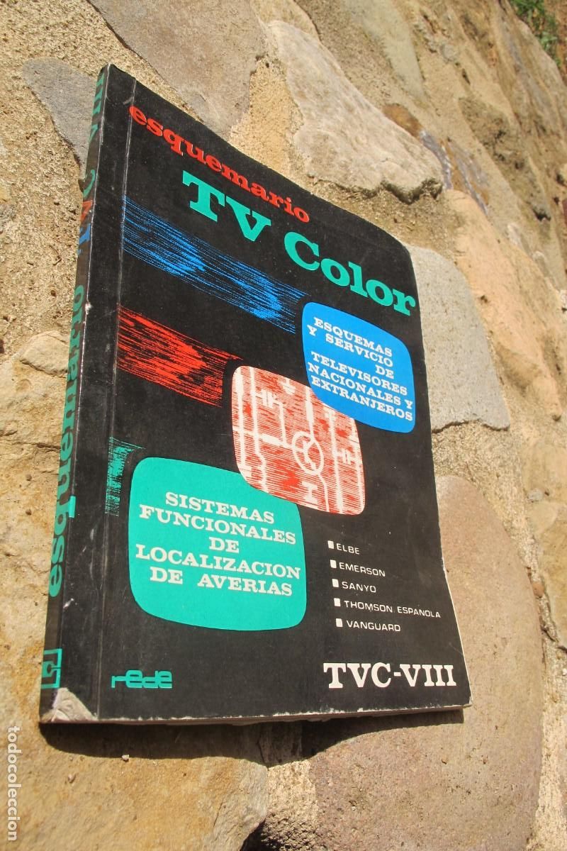 books: ESQUEMARIO TV COLOR TVC -VIII ESQUEMAS Y SERVICIOS DE TELEVISORES NACIONALES Y EXTRANJEROS