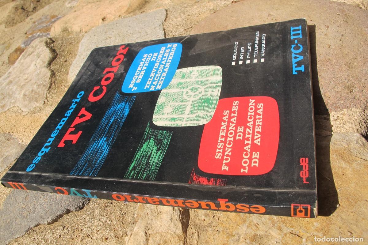Libros: ESQUEMARIO TV COLOR TVC -III ESQUEMAS Y SERVICIOS DE TELEVISORES NACIONALES Y EXTRANJEROS