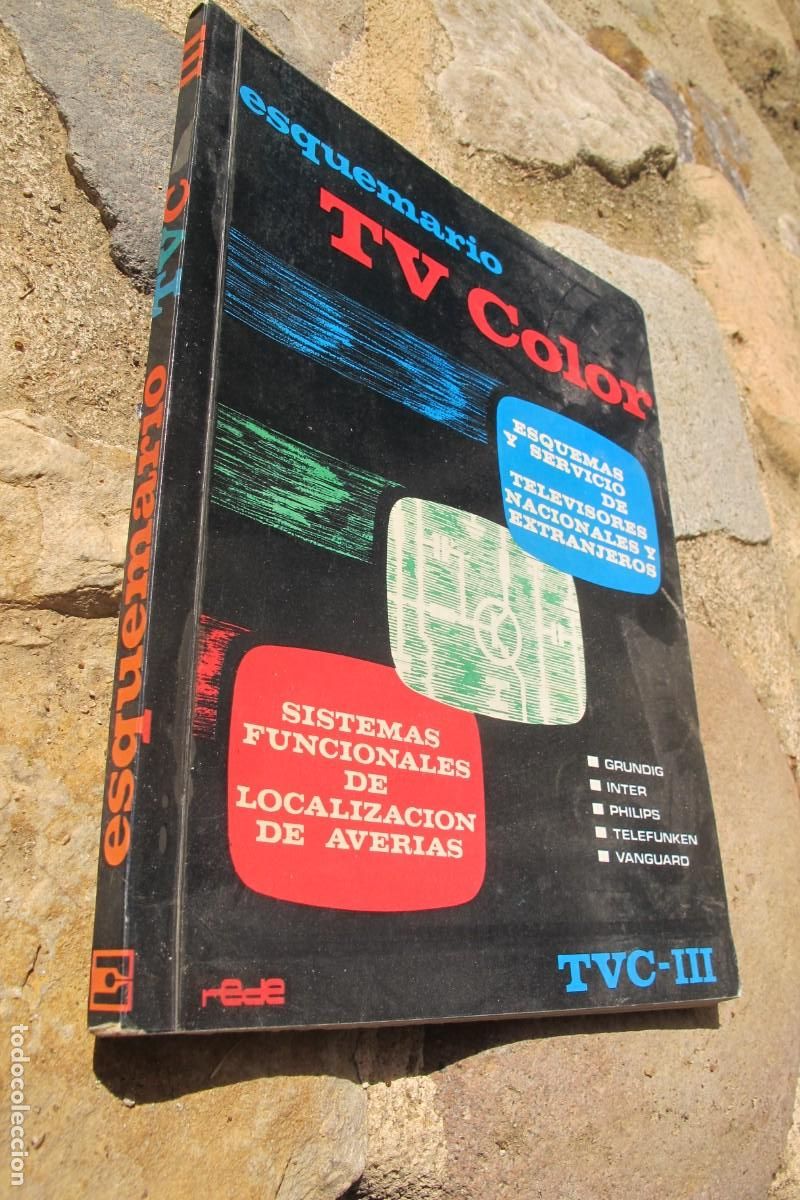 Libros: ESQUEMARIO TV COLOR TVC -III ESQUEMAS Y SERVICIOS DE TELEVISORES NACIONALES Y EXTRANJEROS