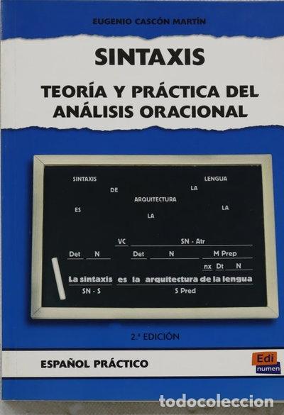 Libri di seconda mano: Sintaxis. Teor&iacute;a y pr&aacute;ctica- 9788485789696