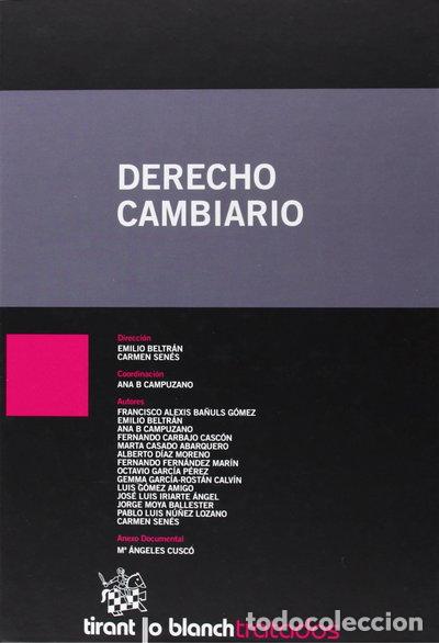 Libros: Derecho cambiario- 9788490333945