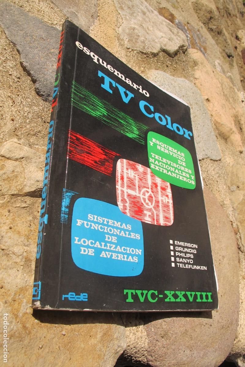 Livros em segunda m&atilde;o: ESQUEMARIO TV COLOR TVC - XXVIII ESQUEMAS Y SERVICIOS DE TELEVISORES NACIONALES Y EXTRANJEROS