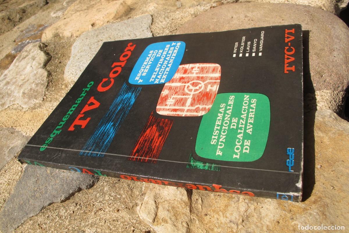 Libros: ESQUEMARIO TV COLOR TVC - VI ESQUEMAS Y SERVICIOS DE TELEVISORES NACIONALES Y EXTRANJEROS