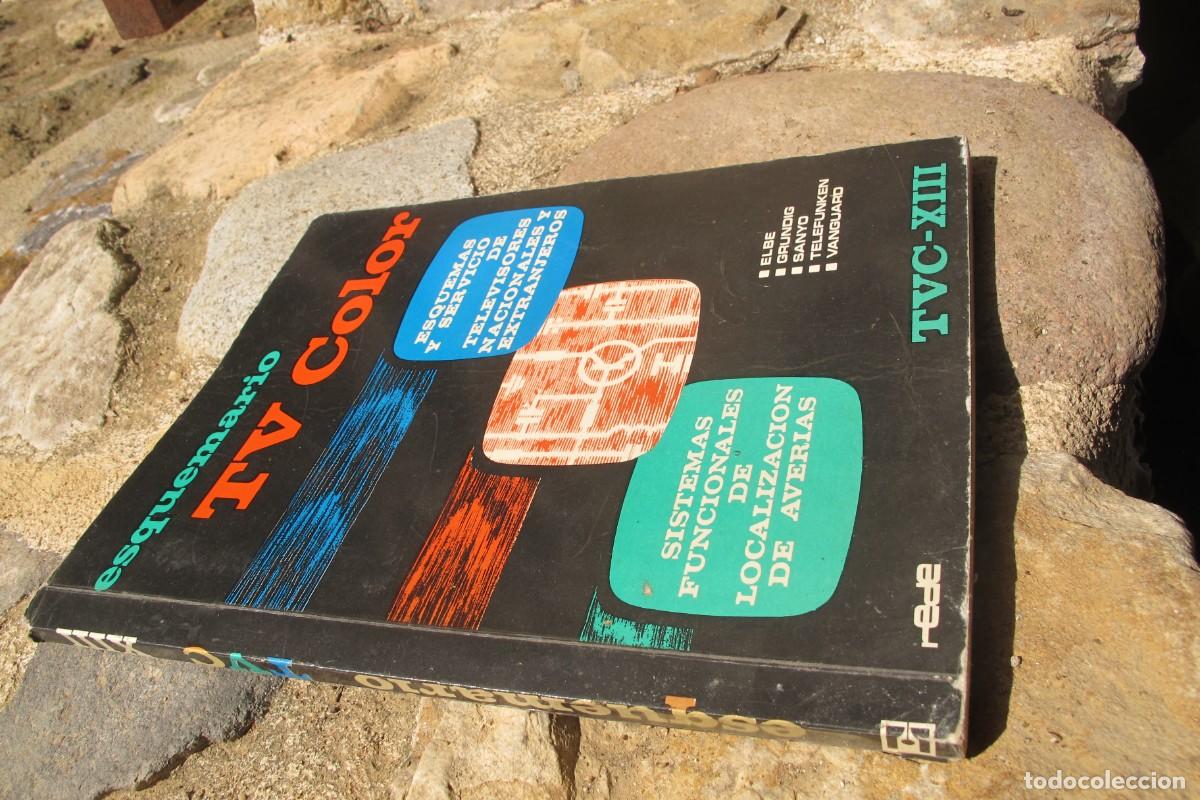 Libros: ESQUEMARIO TV COLOR TVC - XIII ESQUEMAS Y SERVICIOS DE TELEVISORES NACIONALES Y EXTRANJEROS