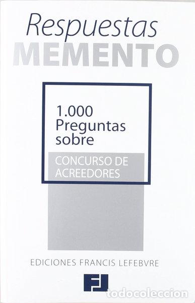 Livres: 1000 preguntas sobre concurso de acreedores- 9788415056195