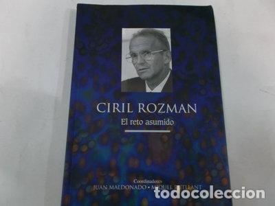 books: Ciril Rozman. El reto asumido- 9788461258222
