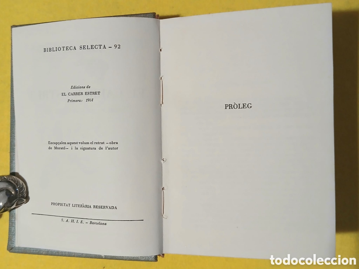 Libros: El carrer estret, Josep Pla - Foto 3