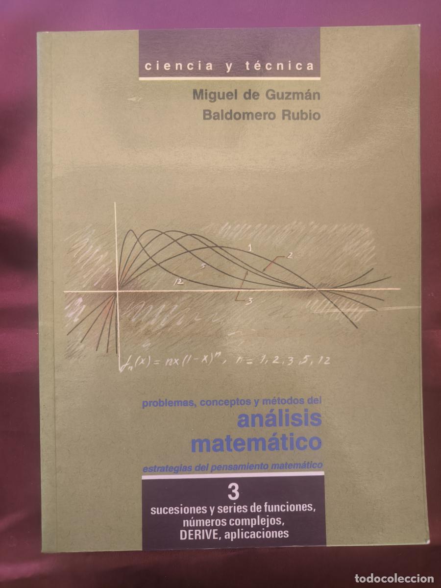 Libros: Problemas, conceptos y m&eacute;todos del an&aacute;lisis matem&aacute;tico III: Sucesiones y series de funciones, n&uacute;mero