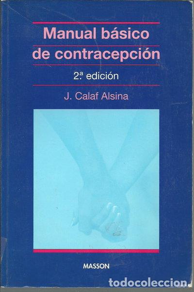 Libros: Manual b&aacute;sico de contracepci&oacute;n- 9788445805473