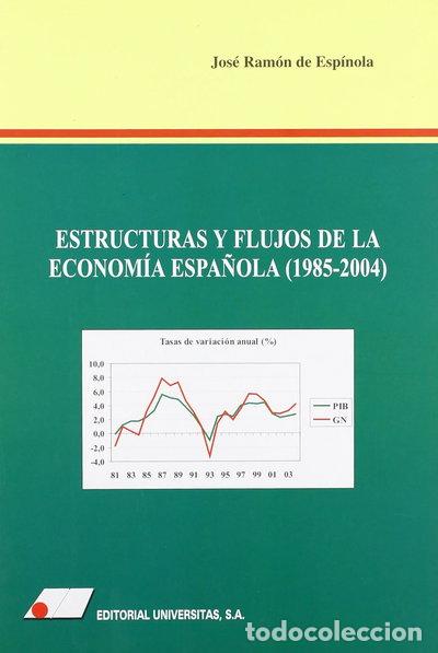 Libros: Estructuras y flujos de la econom&iacute;a espa&ntilde;ola (1985-2004)- 9788479911836