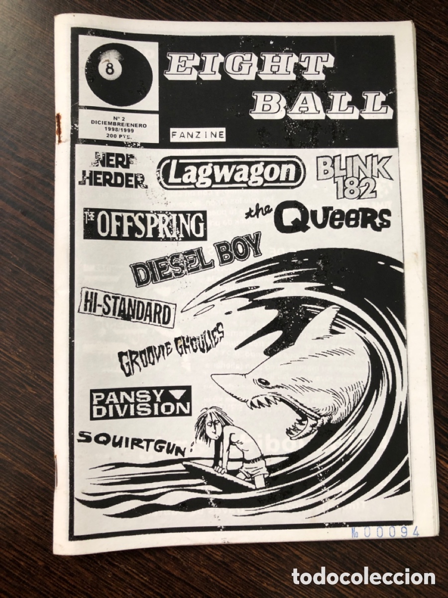 Libri di seconda mano: FANZINE MUSICAL EIGHT BALL NUMERO 2