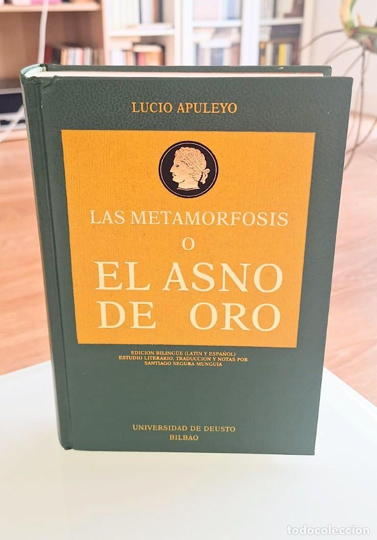 Livros em segunda m&atilde;o: DESCATALOGADO, La metamorfosis o el asno de oro, Lucio Apuleyo, Universidad de Deusto