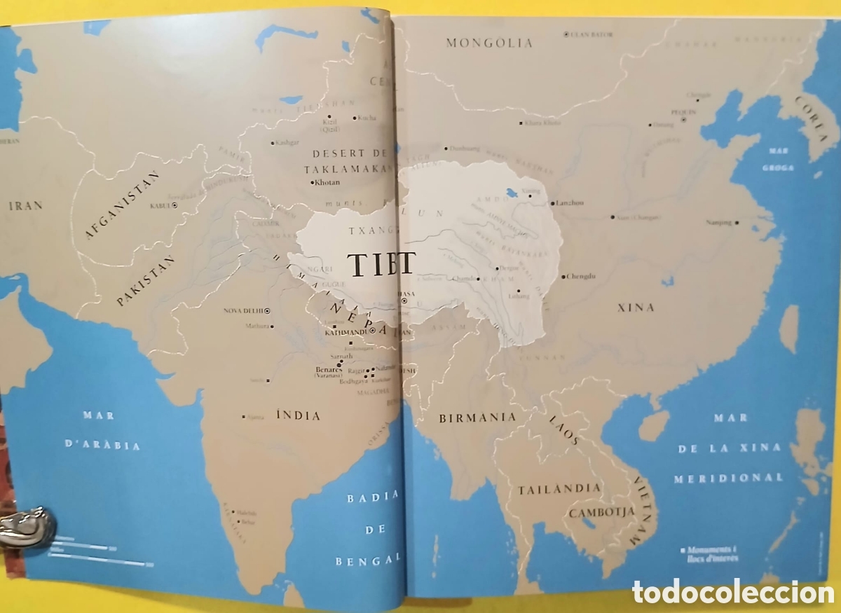 Libros: lart sagrat del Tibet, la caixa. - Foto 3