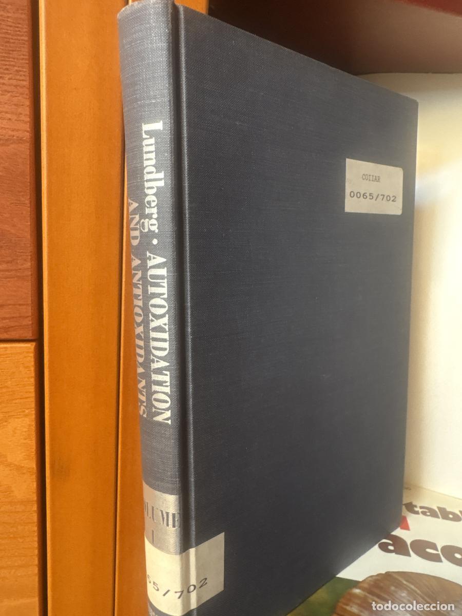 Livres: AUTOXIDATION AND AINTIOXIDANTES. VOLUMEN I - Fausta Mainardi Fazio TDK362