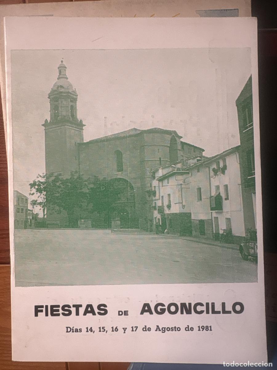 B&uuml;cher: PROGRAMA DE FIESTAS DE AGONCILLO 1981 - TDK362