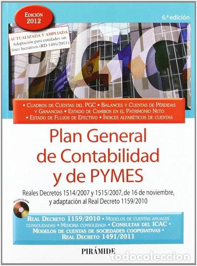 Libros: Plan General de Contabilidad y de PYMES- 9788436826456