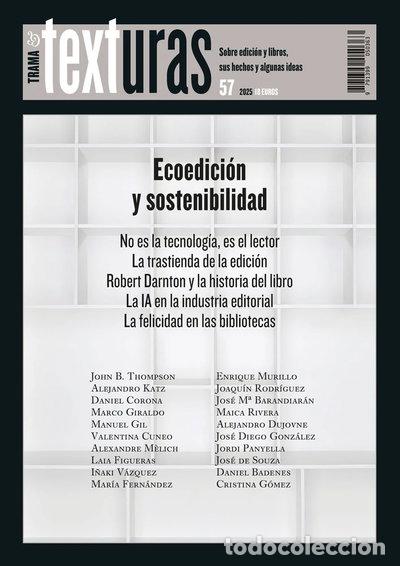 Libros: TEXTURAS 57: ECOEDICION Y SOSTENIBILIDAD- 9791399050363