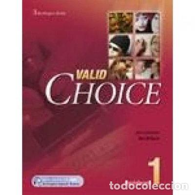 Libros: Valid Choice 1 Bachillerato Student's Book- 9789963474691