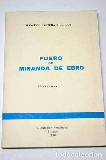 books: Fuero de Miranda de Ebro- 9788430026456